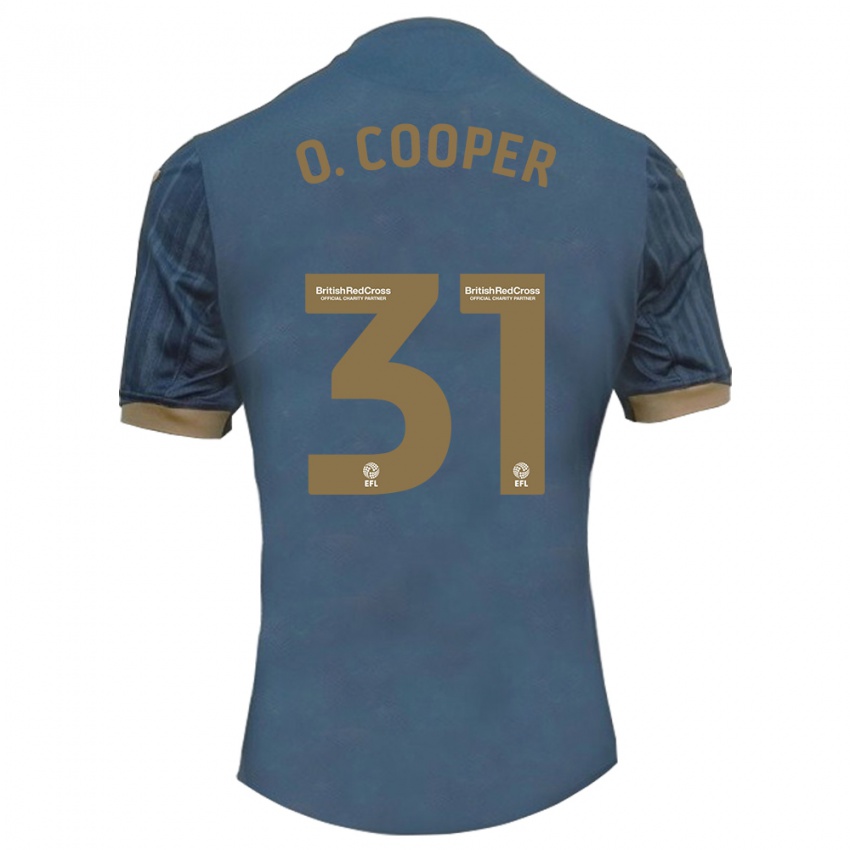 Kinderen Oliver Cooper #31 Donkerblauw Uitshirt Uittenue 2023/24 T-Shirt België