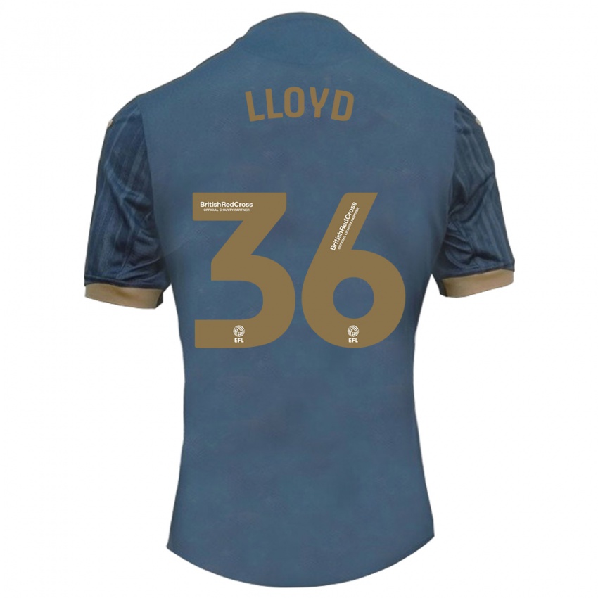 Kinderen Ben Lloyd #36 Donkerblauw Uitshirt Uittenue 2023/24 T-Shirt België