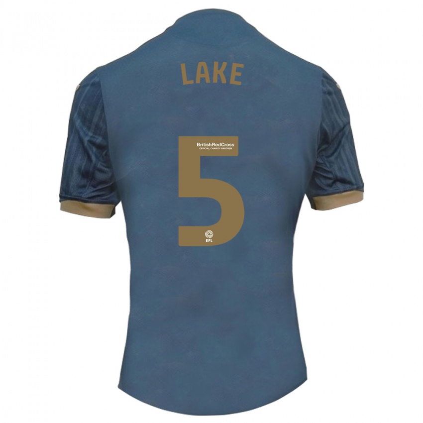 Kinderen Ellie Lake #5 Donkerblauw Uitshirt Uittenue 2023/24 T-Shirt België