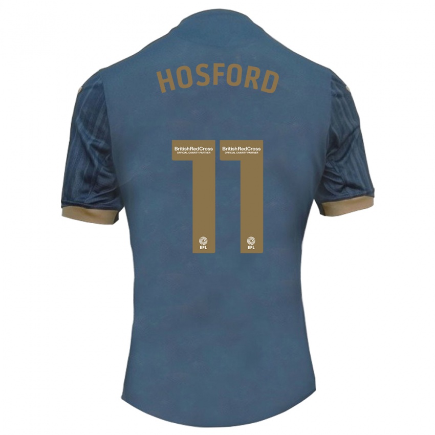 Kinderen Katy Hosford #11 Donkerblauw Uitshirt Uittenue 2023/24 T-Shirt België