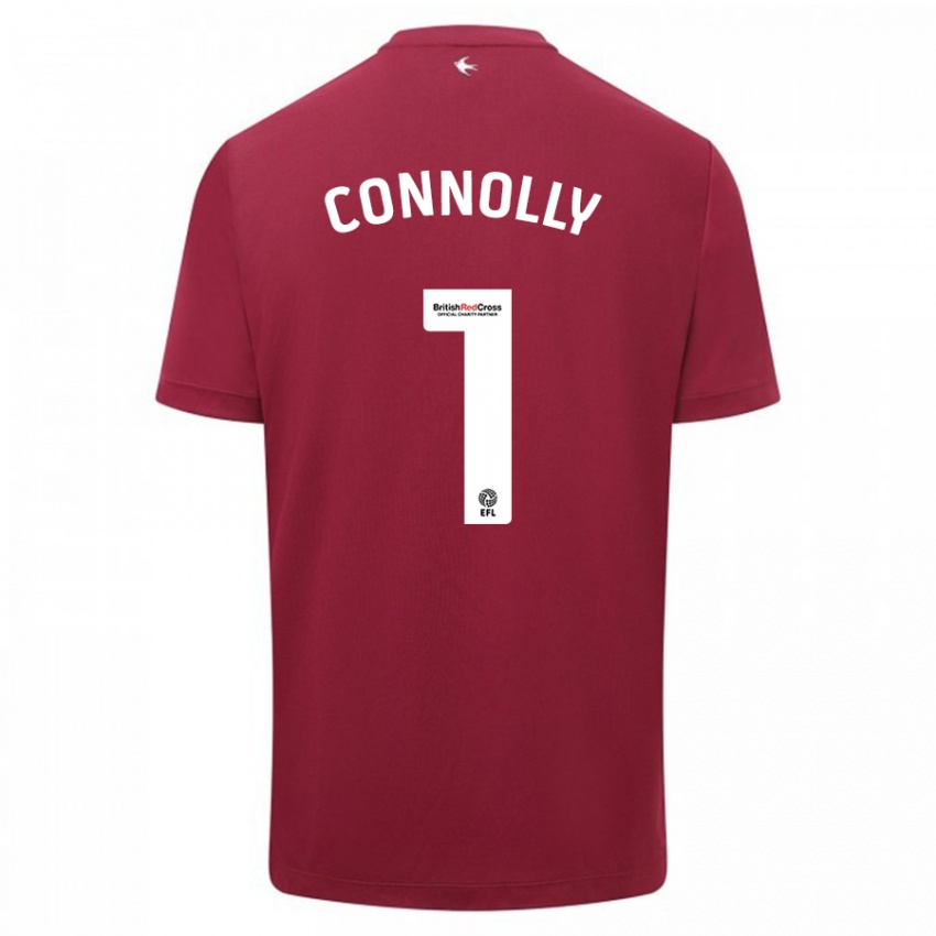 Kinderen Daisy Connolly #1 Rood Uitshirt Uittenue 2023/24 T-Shirt België