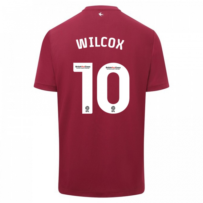 Kinderen Danielle Wilcox #10 Rood Uitshirt Uittenue 2023/24 T-Shirt België