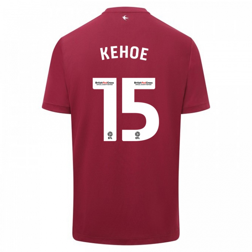 Kinderen Molly Kehoe #15 Rood Uitshirt Uittenue 2023/24 T-Shirt België