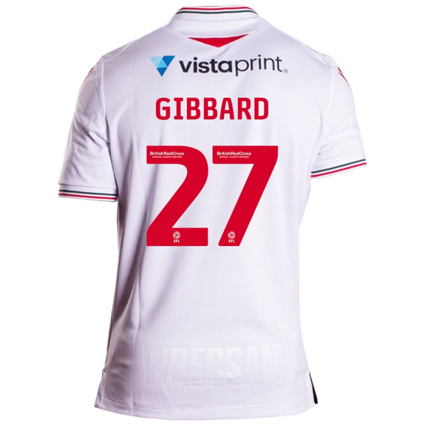 Kinderen Mari Gibbard #27 Wit Uitshirt Uittenue 2023/24 T-Shirt België