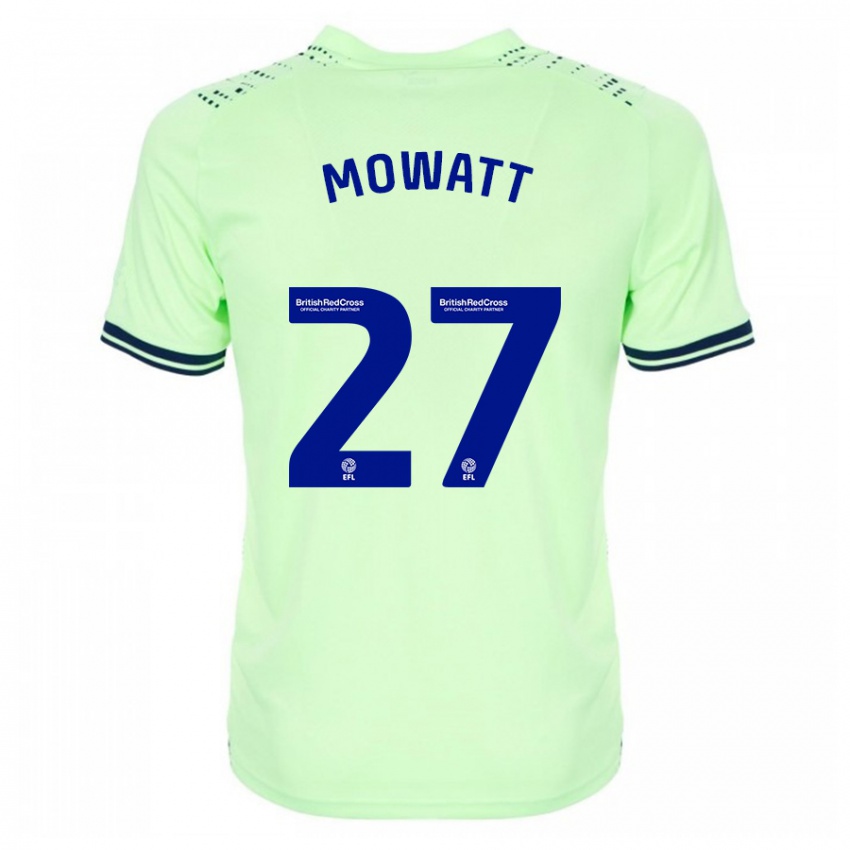 Kinderen Alex Mowatt #27 Marine Uitshirt Uittenue 2023/24 T-Shirt België