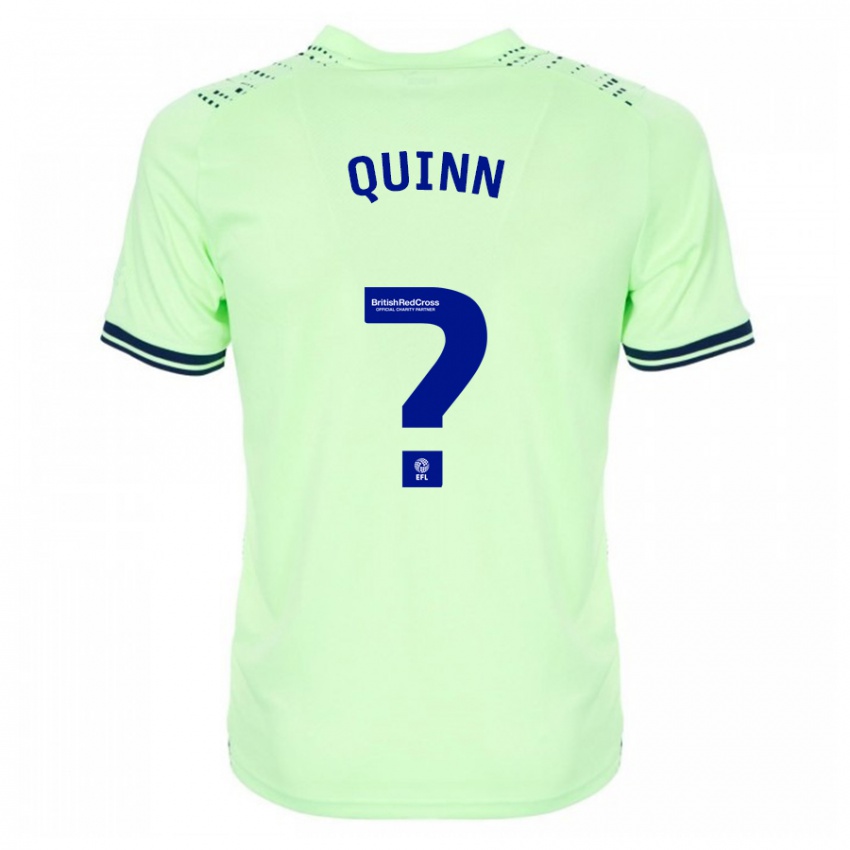 Kinderen Keilan Quinn #0 Marine Uitshirt Uittenue 2023/24 T-Shirt België