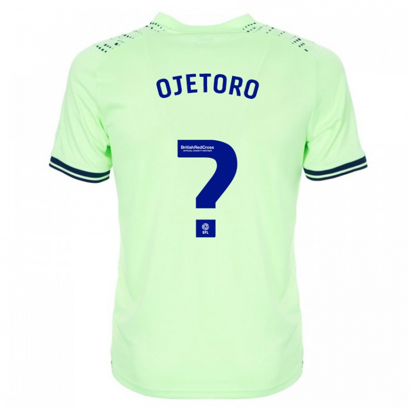 Kinderen Wahab Ojetoro #0 Marine Uitshirt Uittenue 2023/24 T-Shirt België