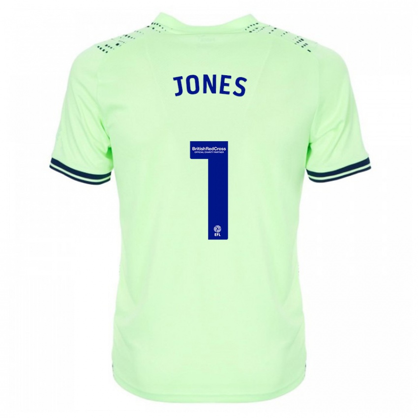 Kinderen Lucy Jones #1 Marine Uitshirt Uittenue 2023/24 T-Shirt België