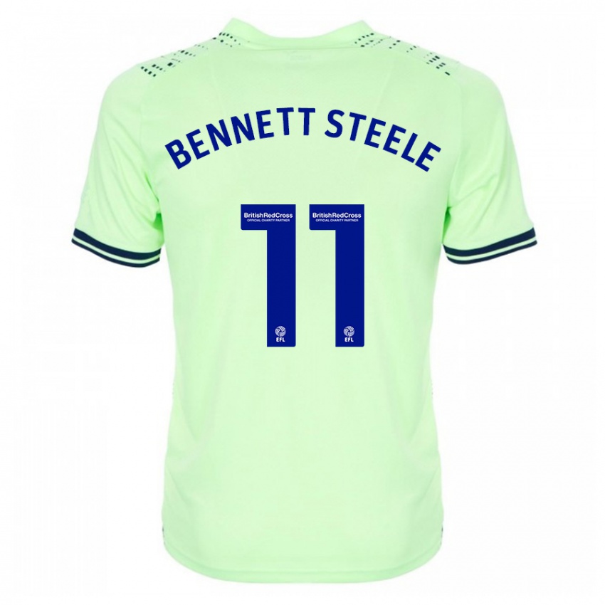 Kinderen Lizzie Bennett-Steele #11 Marine Uitshirt Uittenue 2023/24 T-Shirt België