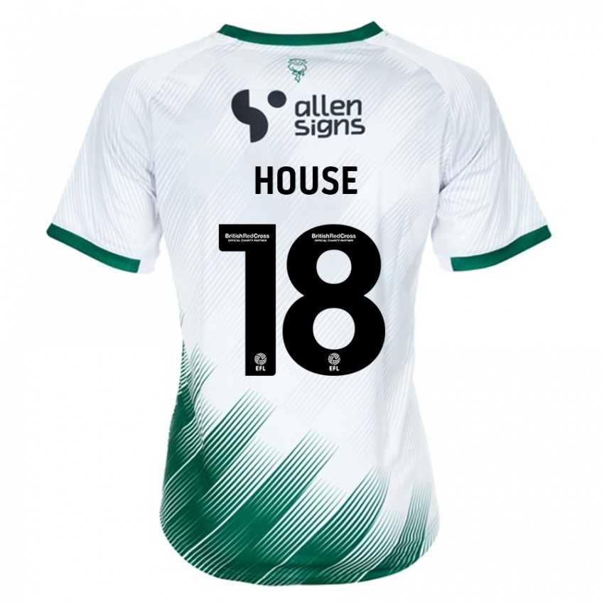 Kinderen Ben House #18 Wit Uitshirt Uittenue 2023/24 T-Shirt België