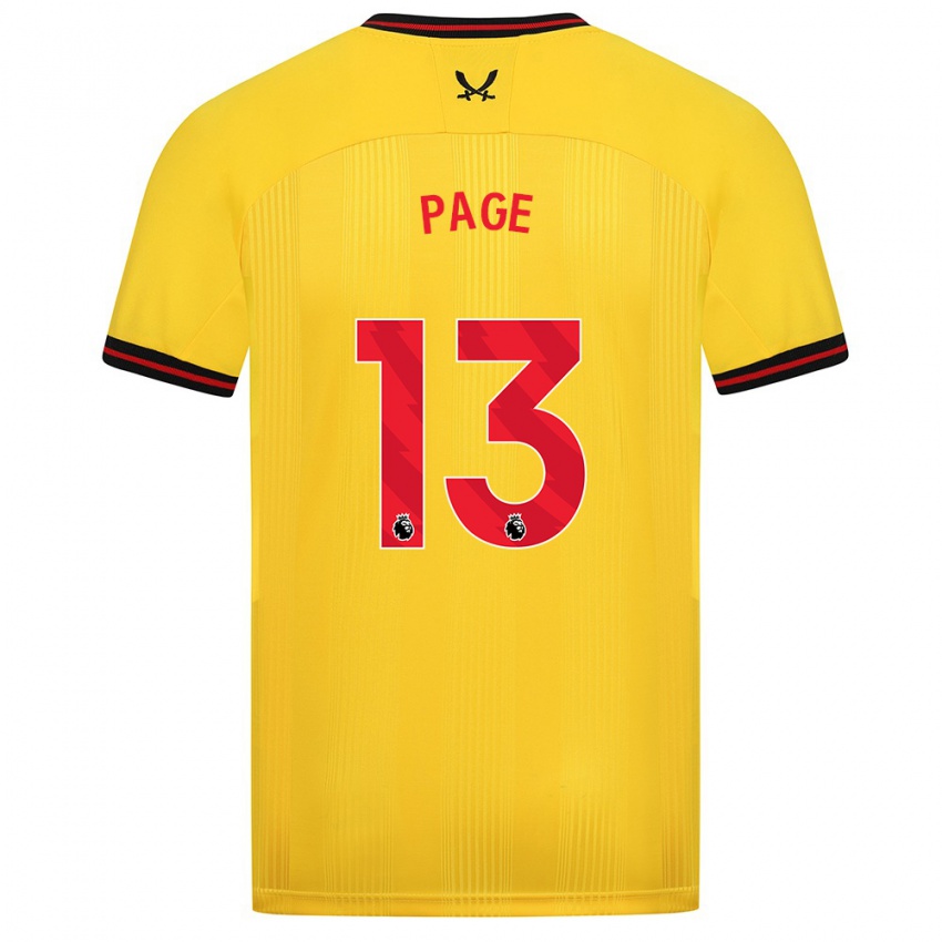 Kinderen Olivia Jane Page #13 Geel Uitshirt Uittenue 2023/24 T-Shirt België