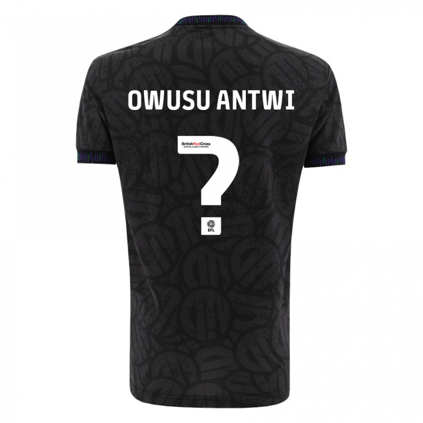 Kinderen Filbert Owusu-Antwi #0 Zwart Uitshirt Uittenue 2023/24 T-Shirt België