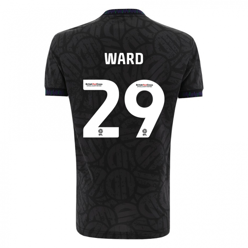 Kinderen Mari Ward #29 Zwart Uitshirt Uittenue 2023/24 T-Shirt België