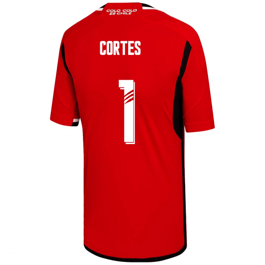 Enfant Maillot Brayan Cortés #1 Rouge Tenues Extérieur 2023/24 T-Shirt Belgique