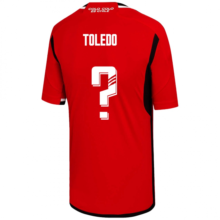 Kinderen Miguel Toledo #0 Rood Uitshirt Uittenue 2023/24 T-Shirt België