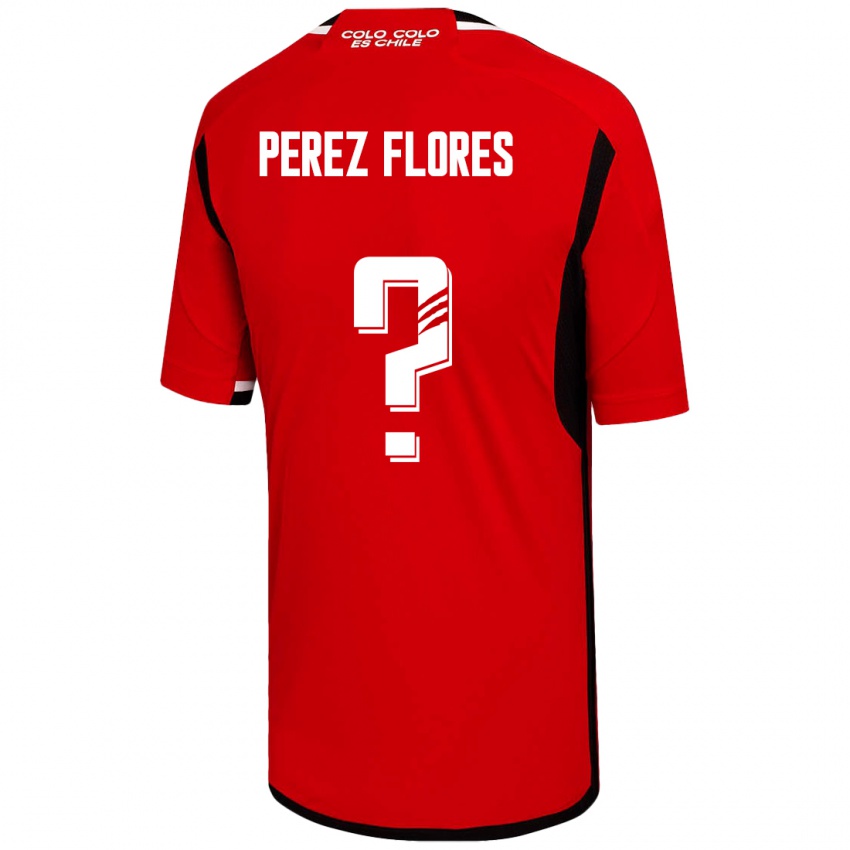 Enfant Maillot Benjamín Pérez Flores #0 Rouge Tenues Extérieur 2023/24 T-Shirt Belgique