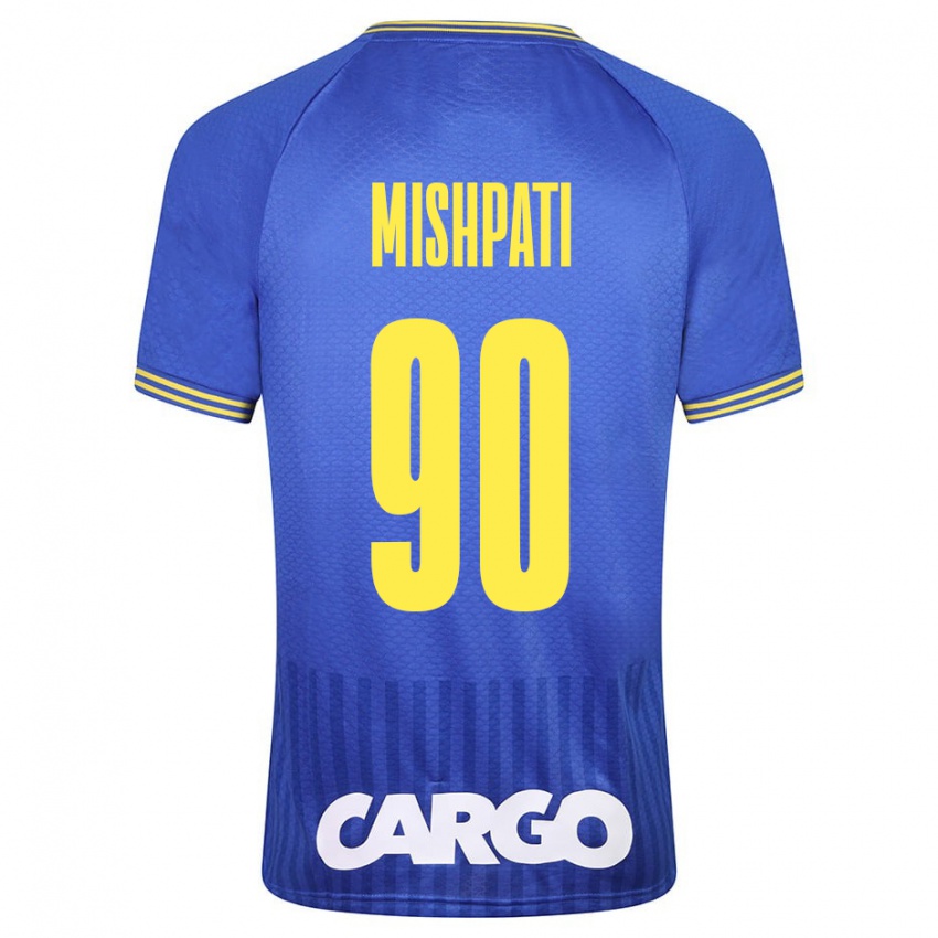 Kinderen Roi Mishpati #90 Blauw Uitshirt Uittenue 2023/24 T-Shirt België