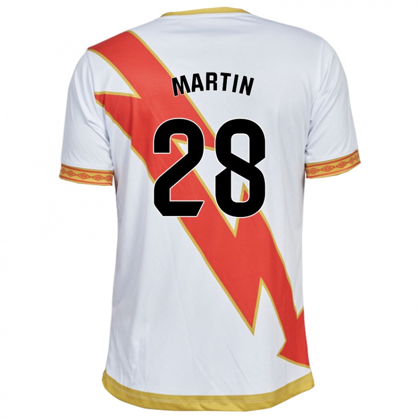 Heren Pablo Martín #28 Wit Thuisshirt Thuistenue 2023/24 T-Shirt België