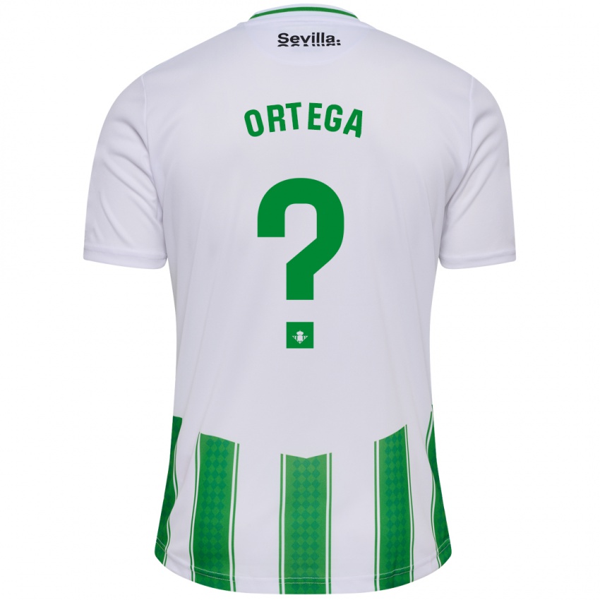 Heren Jose Ortega #0 Wit Thuisshirt Thuistenue 2023/24 T-Shirt België