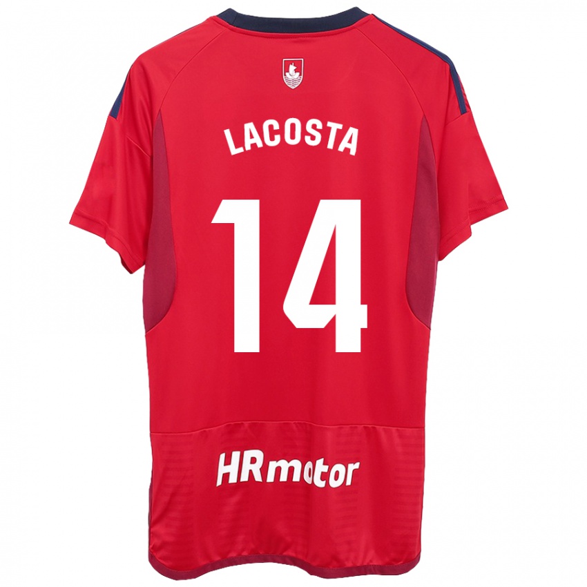 Heren Iara Lacosta Sanchez #14 Rood Thuisshirt Thuistenue 2023/24 T-Shirt België