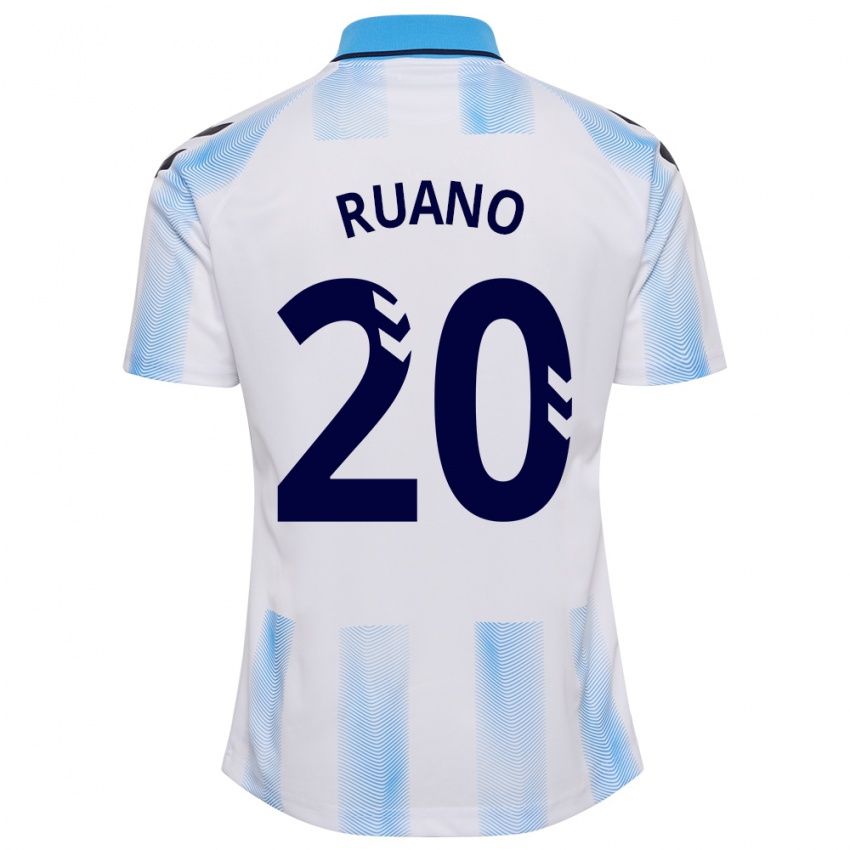 Heren Celia Ruano #20 Wit Blauw Thuisshirt Thuistenue 2023/24 T-Shirt België