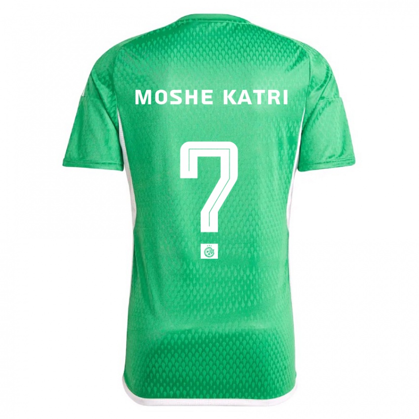 Heren Roy Moshe Katri #0 Wit Blauw Thuisshirt Thuistenue 2023/24 T-Shirt België