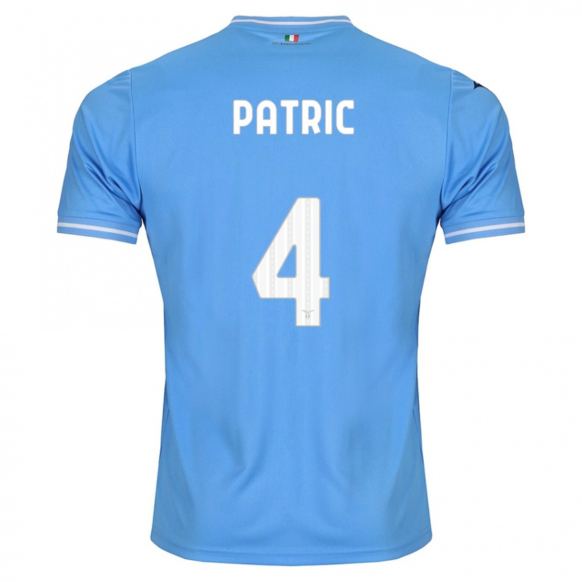 Heren Patric #4 Blauw Thuisshirt Thuistenue 2023/24 T-Shirt België