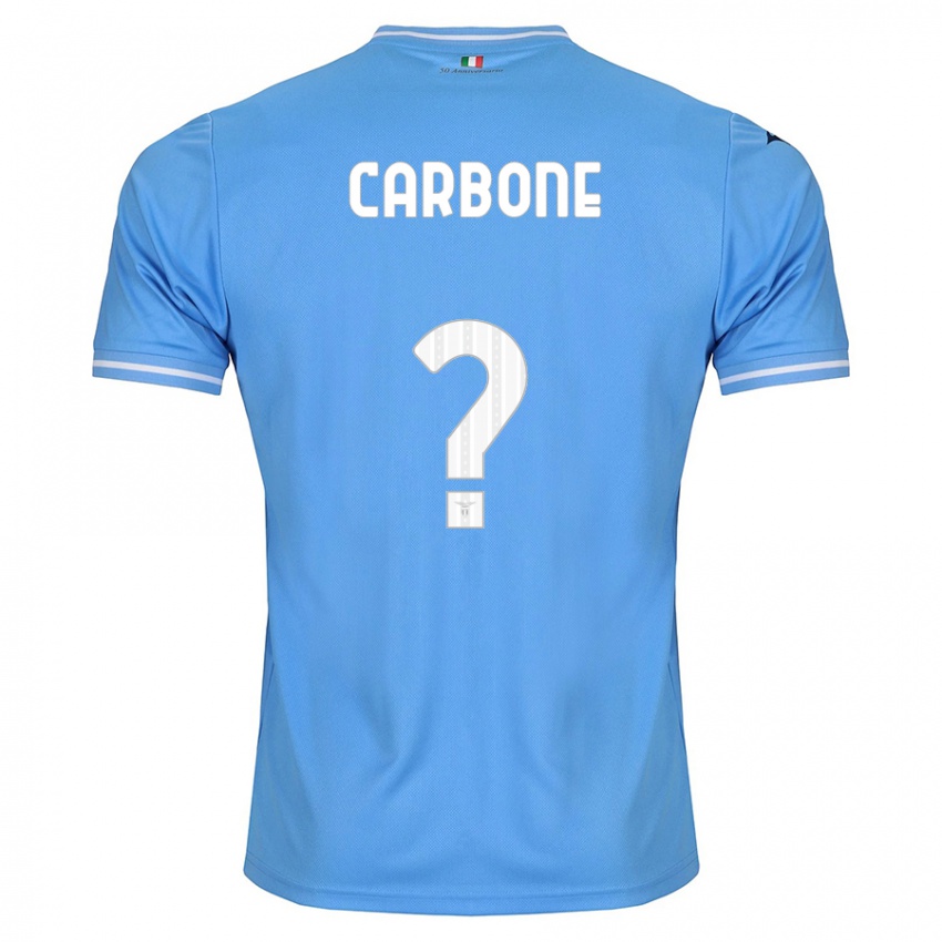 Heren Giovanni Carbone #0 Blauw Thuisshirt Thuistenue 2023/24 T-Shirt België