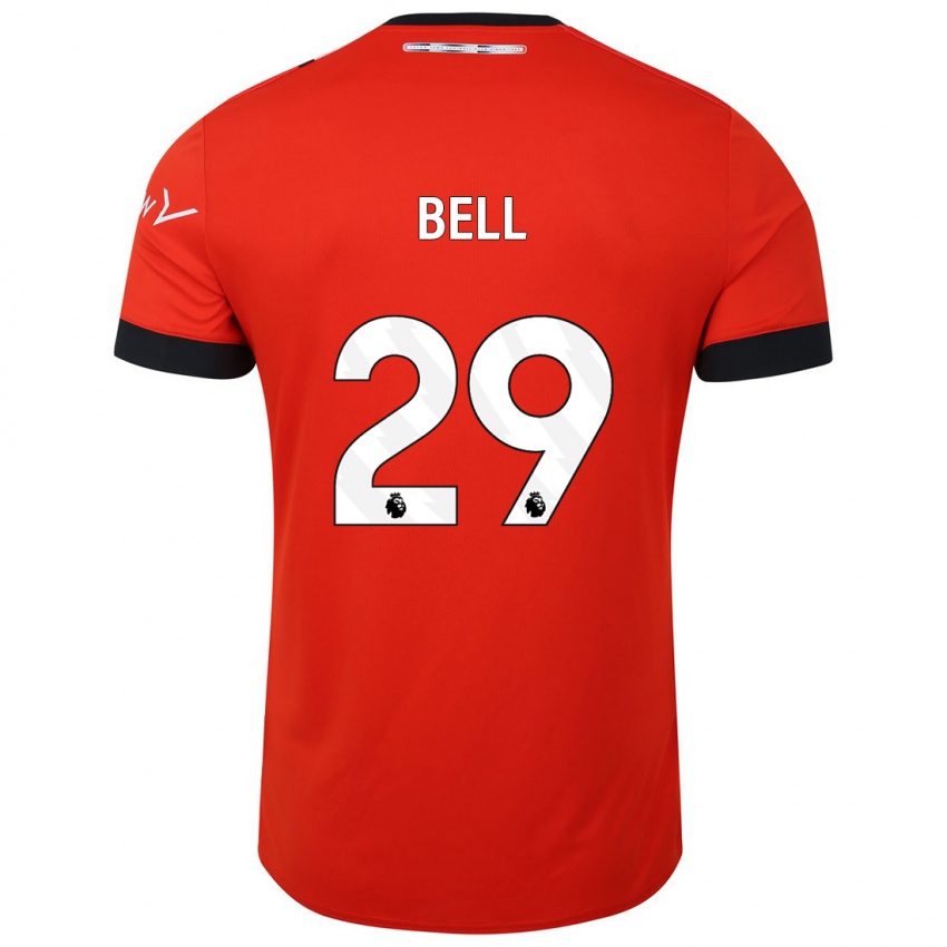 Heren Amari'i Bell #29 Rood Thuisshirt Thuistenue 2023/24 T-Shirt België