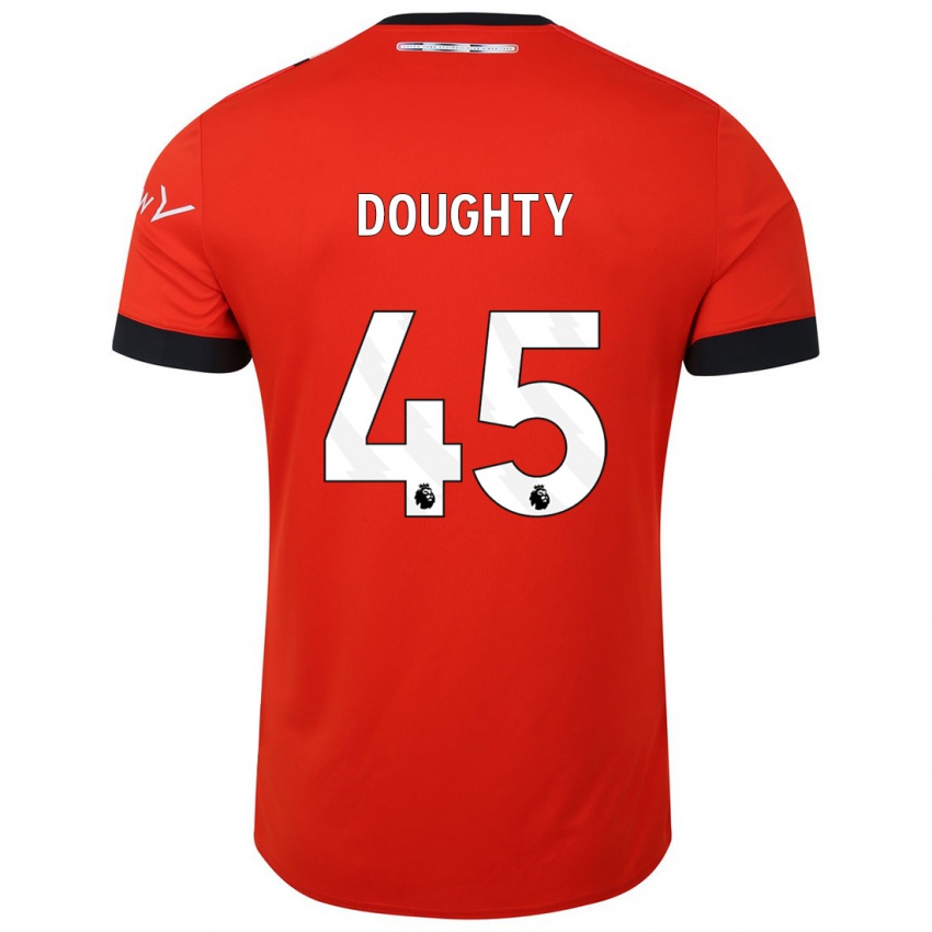 Heren Alfie Doughty #45 Rood Thuisshirt Thuistenue 2023/24 T-Shirt België