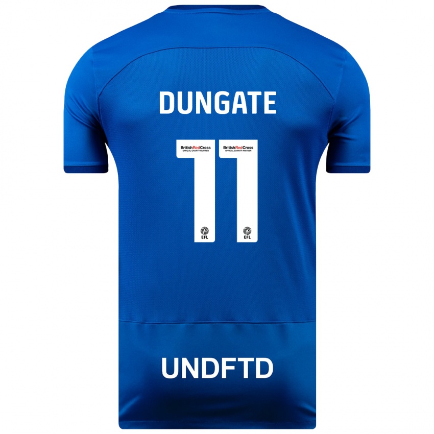 Heren Katie Dungate #11 Blauw Thuisshirt Thuistenue 2023/24 T-Shirt België