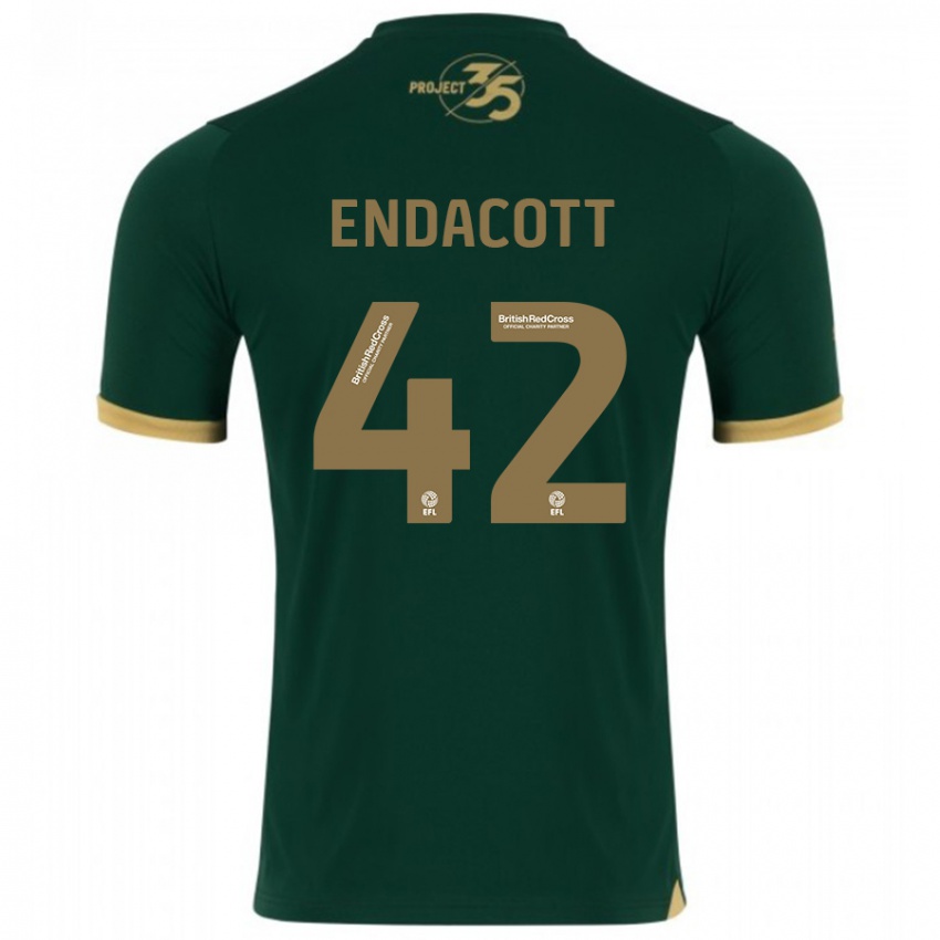 Herren Jack Endacott #42 Grün Heimtrikot Trikot 2023/24 T-Shirt Belgien