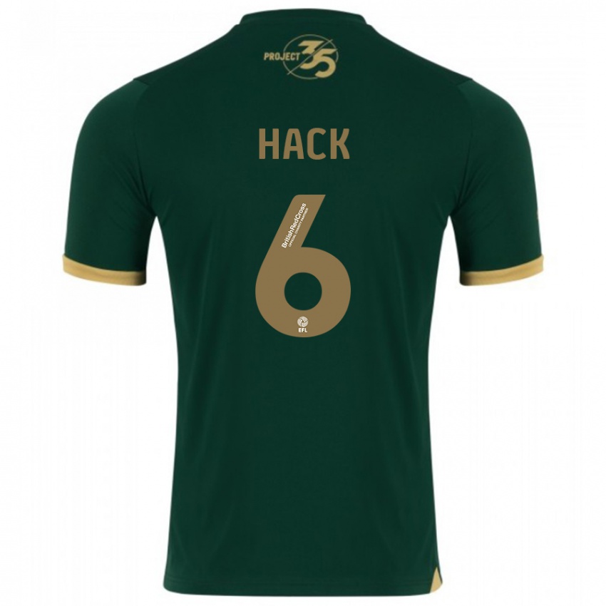 Herren Lucy Hack #6 Grün Heimtrikot Trikot 2023/24 T-Shirt Belgien