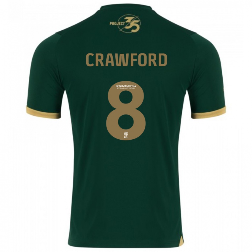 Herren Imy Crawford #8 Grün Heimtrikot Trikot 2023/24 T-Shirt Belgien