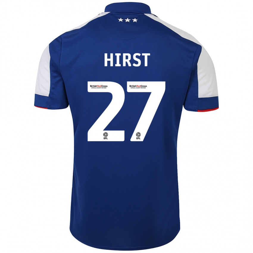 Heren George Hirst #27 Blauw Thuisshirt Thuistenue 2023/24 T-Shirt België