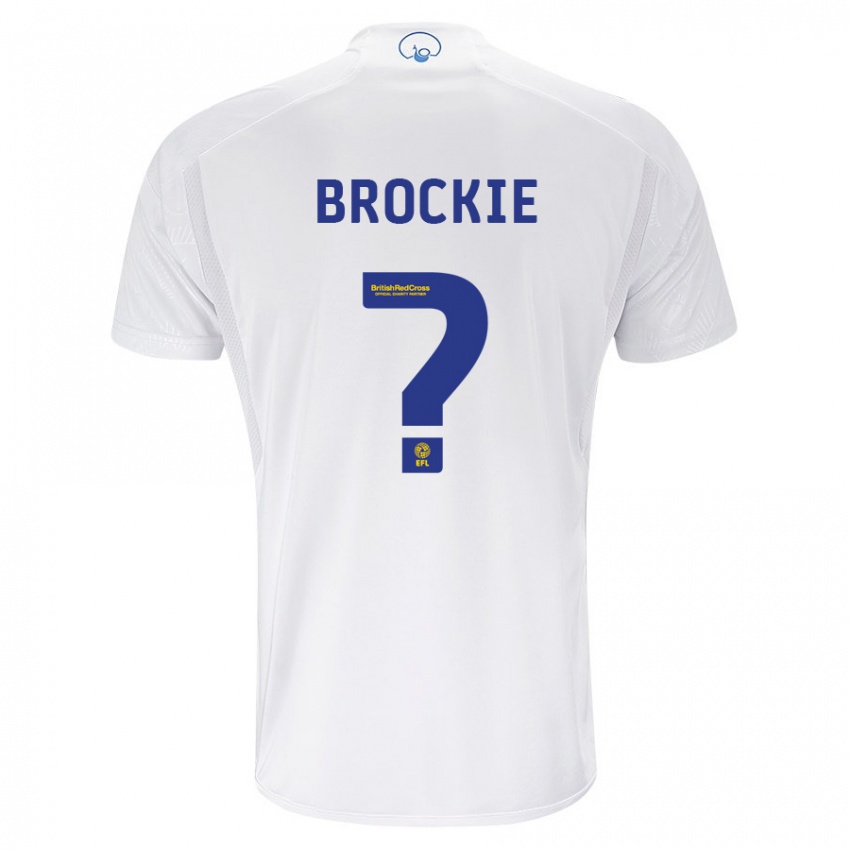 Heren Devon Brockie #0 Wit Thuisshirt Thuistenue 2023/24 T-Shirt België