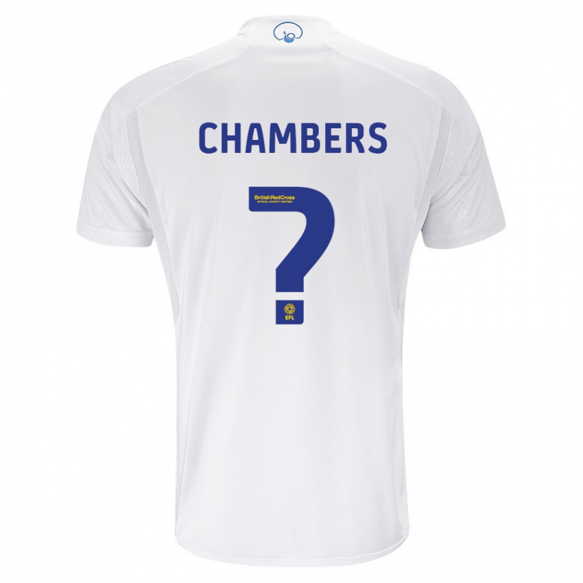 Heren Sam Chambers #0 Wit Thuisshirt Thuistenue 2023/24 T-Shirt België