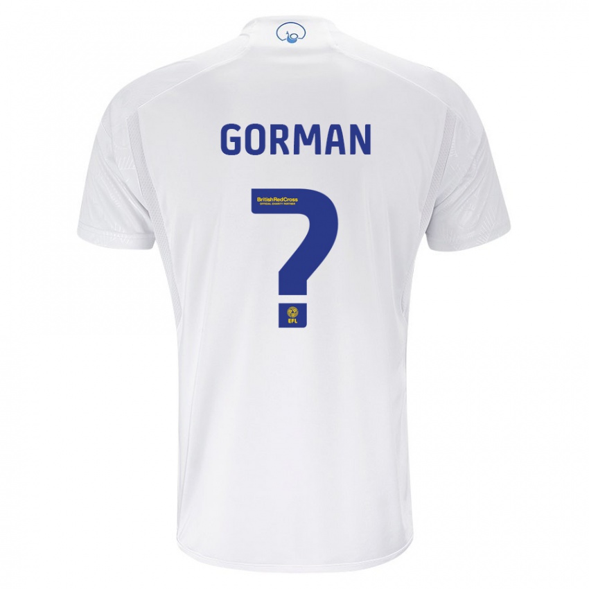 Heren Finley Gorman #0 Wit Thuisshirt Thuistenue 2023/24 T-Shirt België