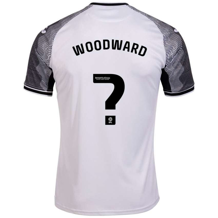 Heren Thomas Woodward #0 Wit Thuisshirt Thuistenue 2023/24 T-Shirt België