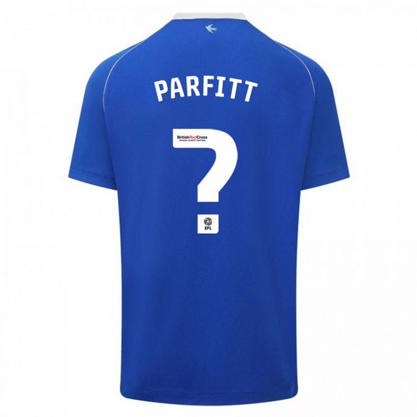 Herren T-Jay Parfitt #0 Blau Heimtrikot Trikot 2023/24 T-Shirt Belgien