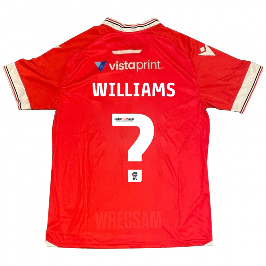 Heren Sam Williams #0 Rood Thuisshirt Thuistenue 2023/24 T-Shirt België