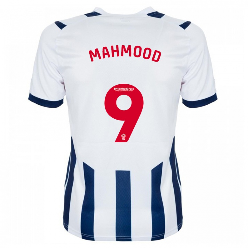 Homme Maillot Mariam Mahmood #9 Blanc Tenues Domicile 2023/24 T-Shirt Belgique