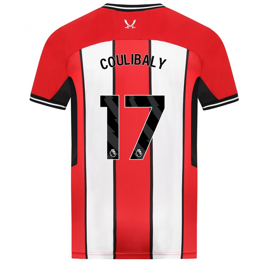 Heren Ismaila Coulibaly #17 Rood Thuisshirt Thuistenue 2023/24 T-Shirt België