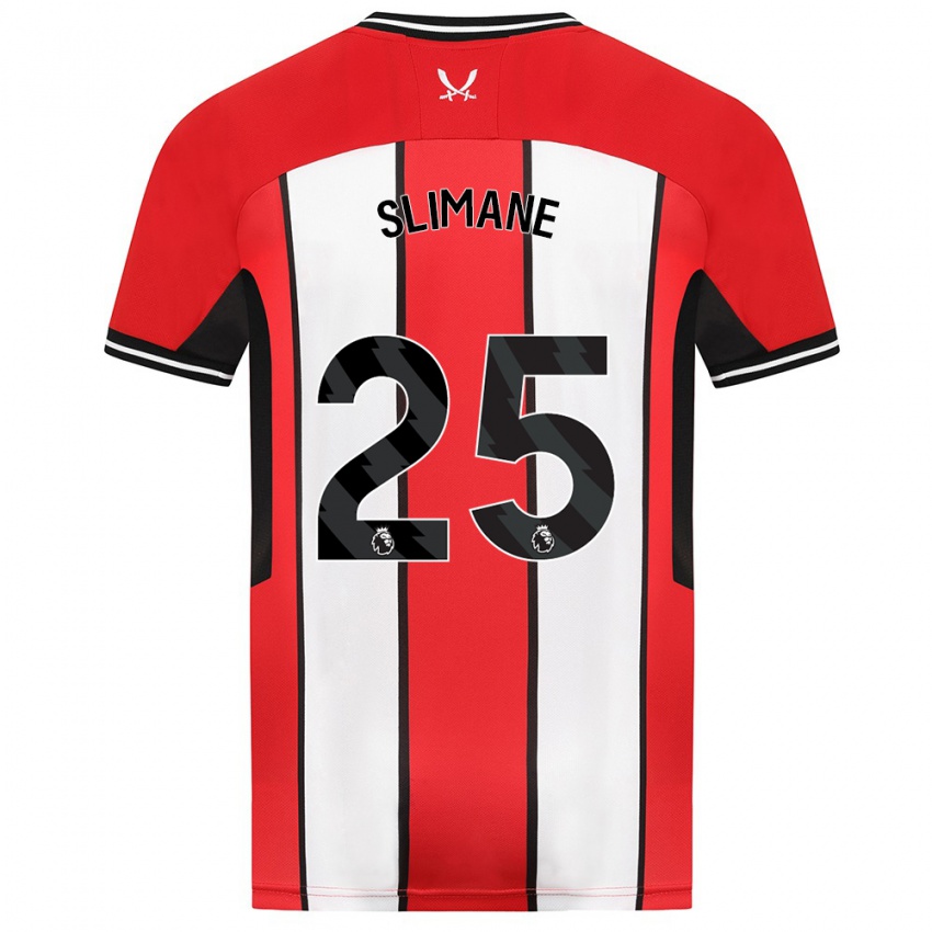 Heren Anis Slimane #25 Rood Thuisshirt Thuistenue 2023/24 T-Shirt België