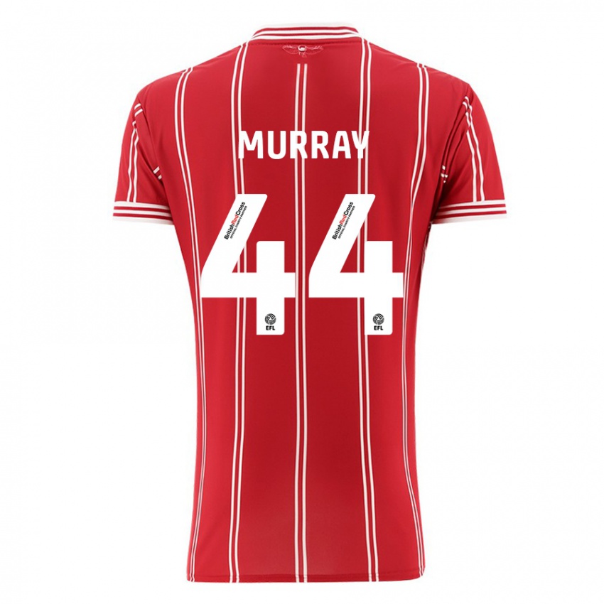 Heren Satara Murray #44 Rood Thuisshirt Thuistenue 2023/24 T-Shirt België