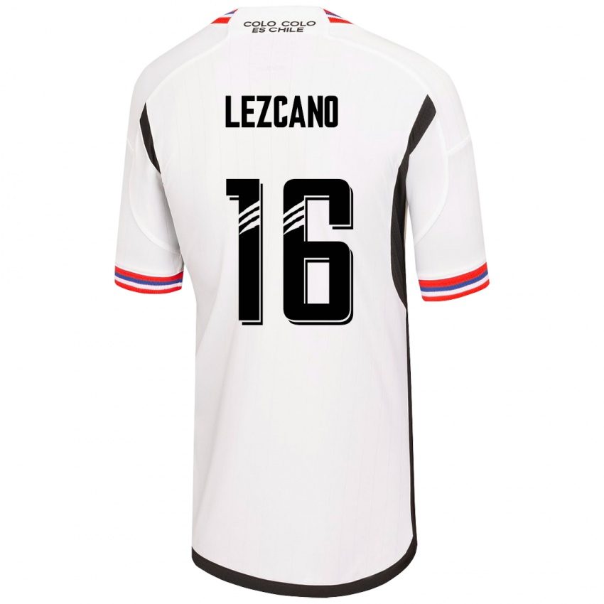 Heren Darío Lezcano #16 Wit Thuisshirt Thuistenue 2023/24 T-Shirt België