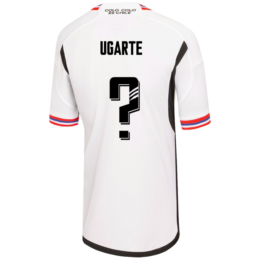 Heren Pablo Ugarte #0 Wit Thuisshirt Thuistenue 2023/24 T-Shirt België