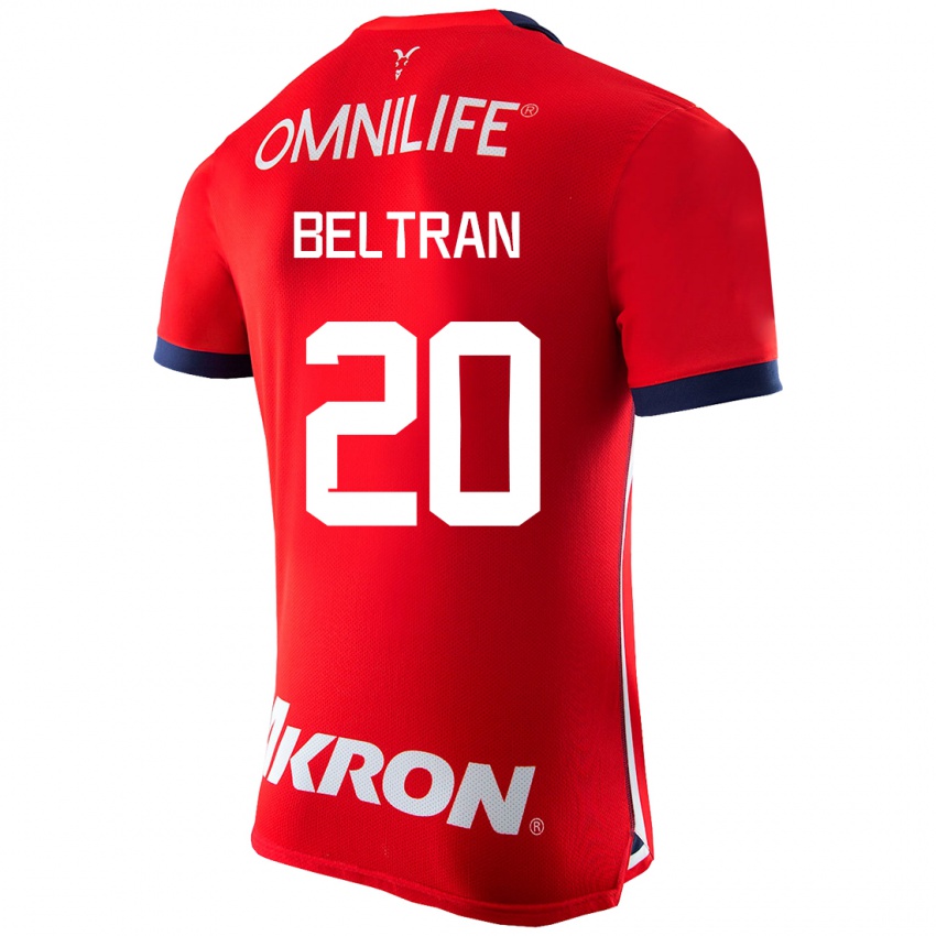 Heren Fernando Beltrán #20 Rood Thuisshirt Thuistenue 2023/24 T-Shirt België