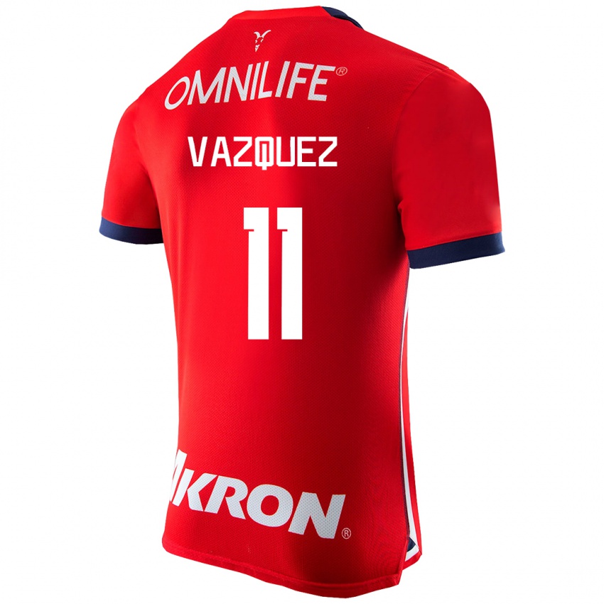 Heren Anette Vázquez #11 Rood Thuisshirt Thuistenue 2023/24 T-Shirt België