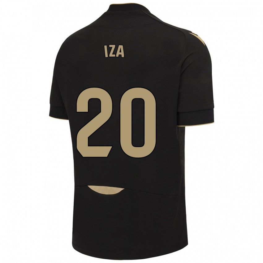 Heren Iza Carcelén #20 Zwart Uitshirt Uittenue 2023/24 T-Shirt België